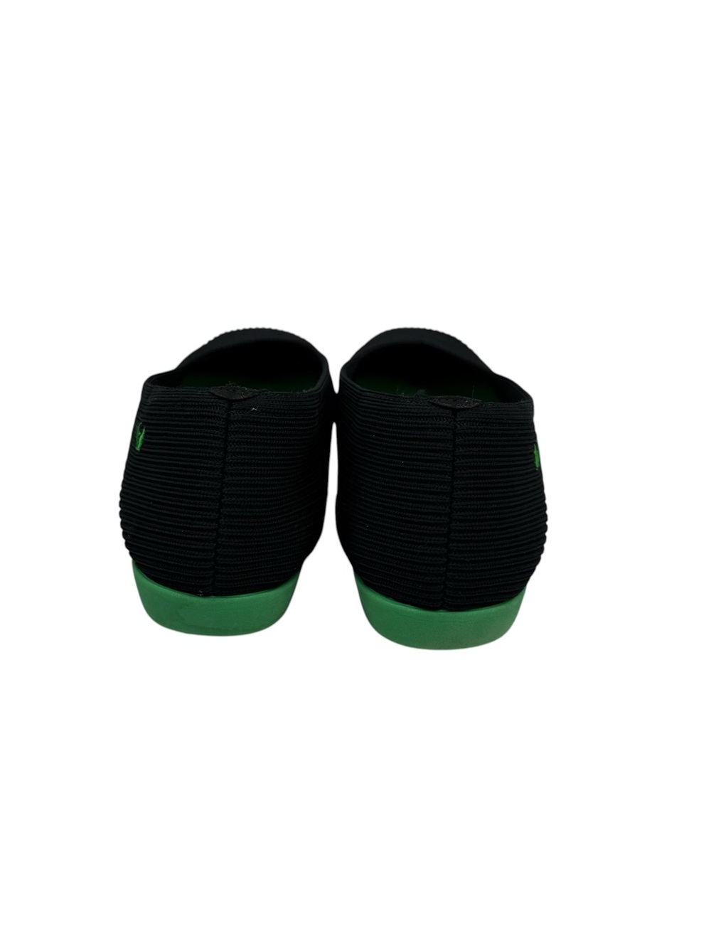 VIVAIA Margot Square-Toe Flat Women’s Sz 38 Black Green Knit Sustainable Comfort - Picture 5 of 13
